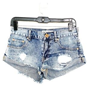 Cutoff Jean Shorts